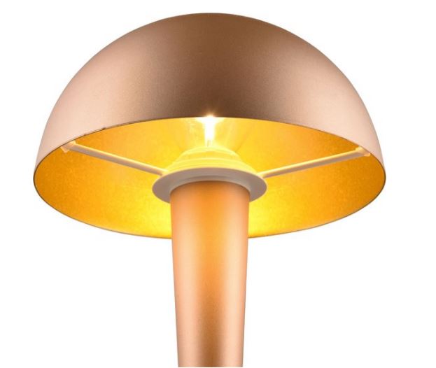 Tafellamp koffie incl LED lamp 470 lumen 5W