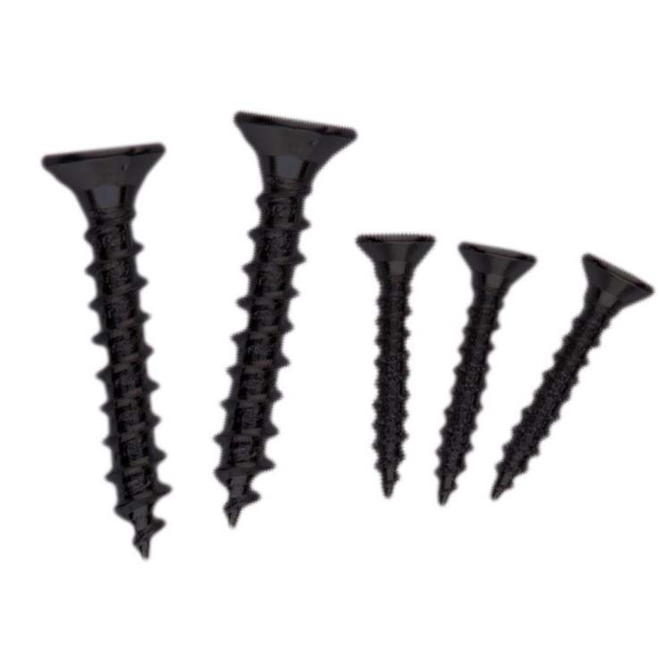 Set de vis pro pour serrure AGB noir