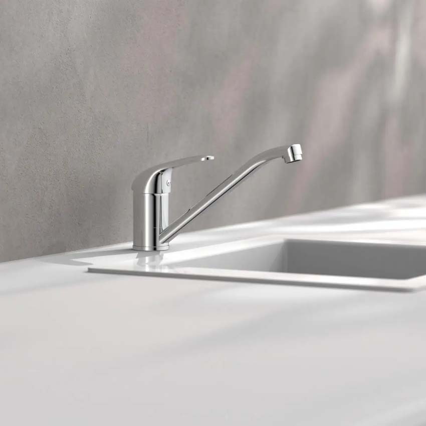 Robinet de cuisine Ferre chrome basse pression