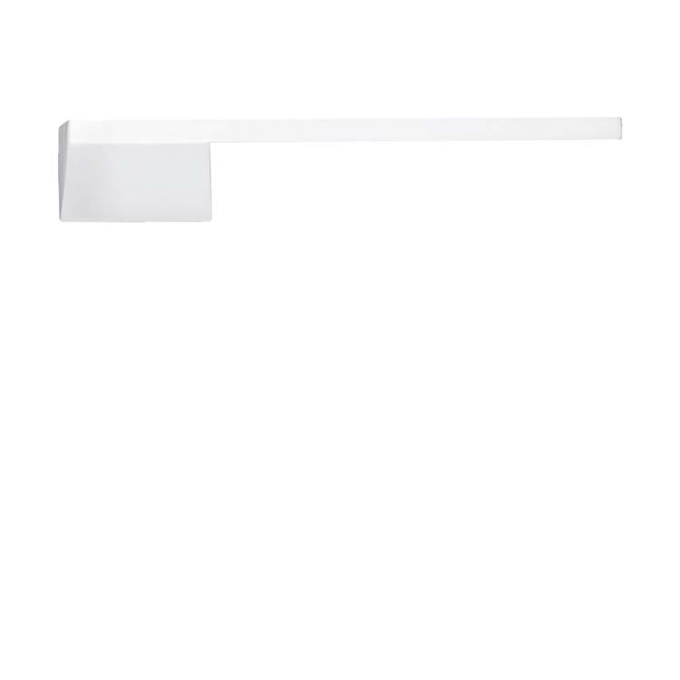 Poignée de porte lucca blanc sans rosace