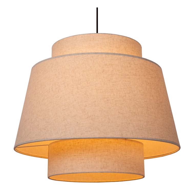 Lucide TRIBUTE - Suspension - Ø 60 cm - 1xE27 - Crème