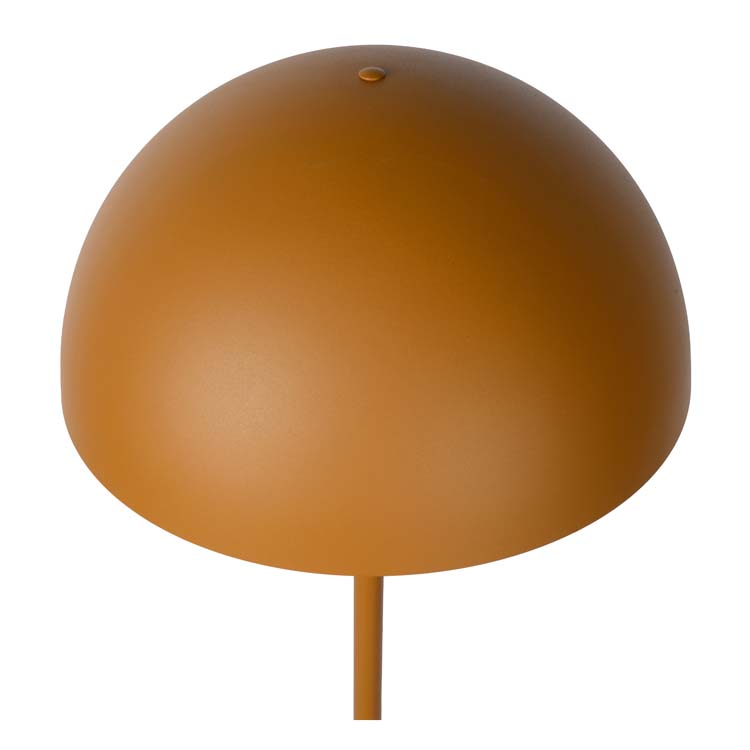 Lucide SIEMON - Lampadaire - Ø 35 cm - 1xE27 - Jaune Ocre