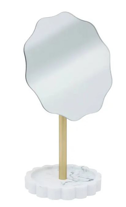 Miroir sur pied Miranda 16,4x12,2x27,2cm
