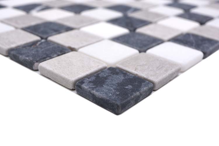 Mozaïek Marmer Mix mat 30,5x30,5cm
