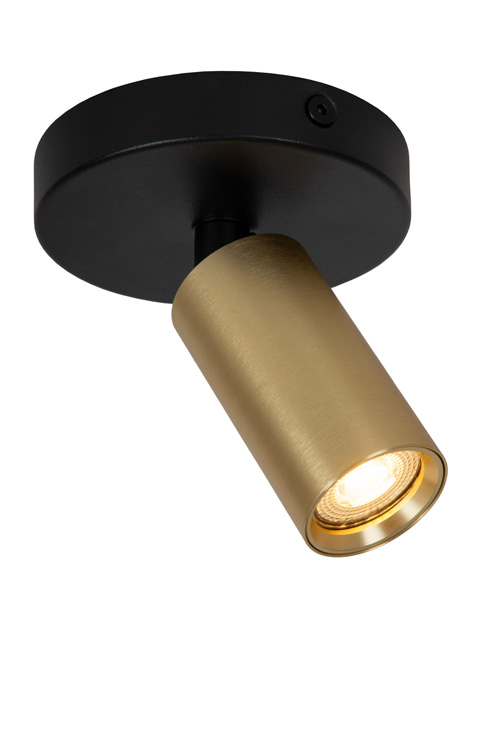 Plafondspot Zen - mat goud / messing - Ø10cm - GU10