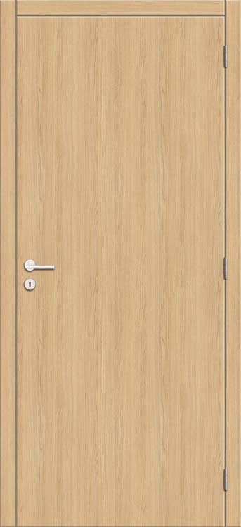 Complete binnendeur Premium Oak 201,5x63cm tubespaan verticaal omkeerbaar + deurkast 16,5cm