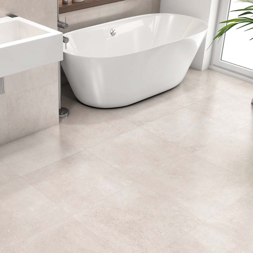 Vloer- en wandtegel Mabel greige 45x45cm