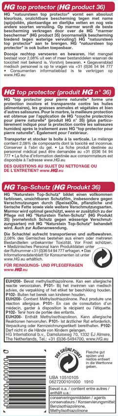 HG couche protectrice pour marbre HG couche protectrice pour marbre