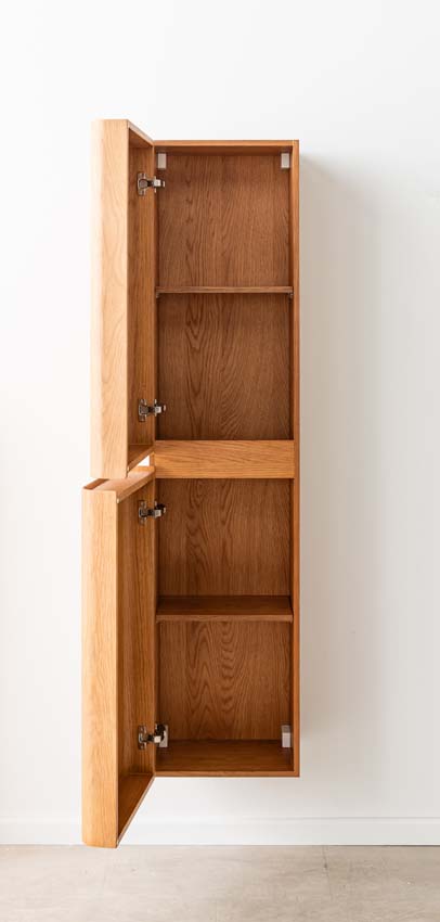 Armoire colonne Floris chêne suspendue 170x40x35cm Armoire colonne Floris chêne suspendue 170x40x35cm