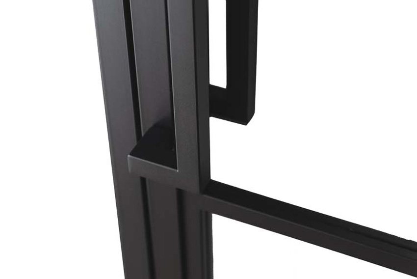 Stalen binnendeur 3W Tara  mat glas 880 x 2040 mm Rechts