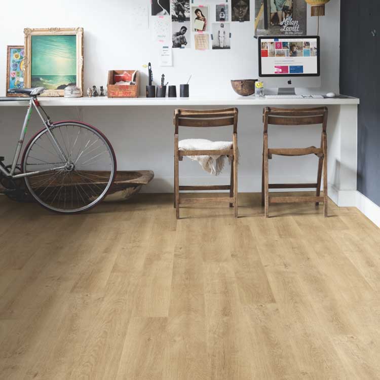 Sol stratifié Quick-step Eligna 8mm - Chêne Venise naturel