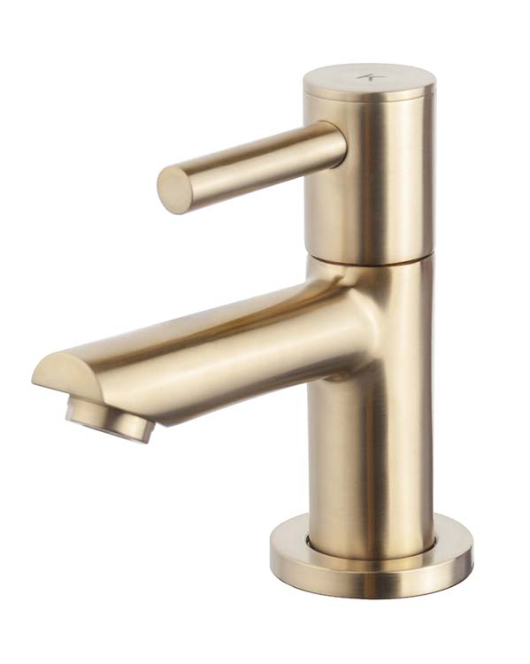 Lave-mains Kyla céramique blanc/or 9x36x18cm set complet