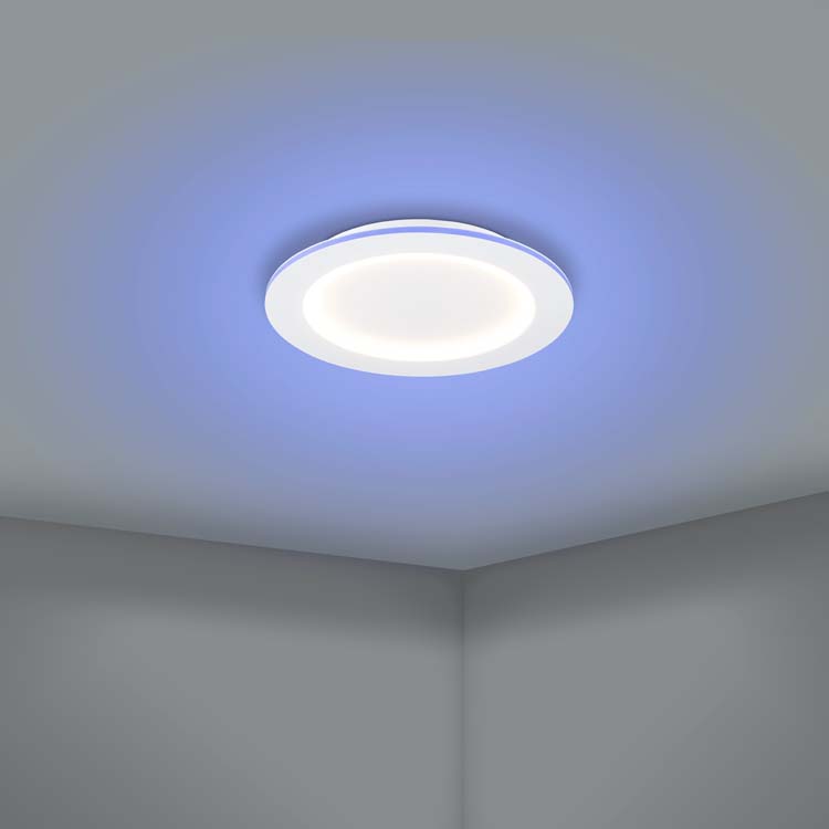 Plafondlamp - wit - Ø45cm - dimbaar - LED - 1x26,5W - 2700K-6500K + RGB