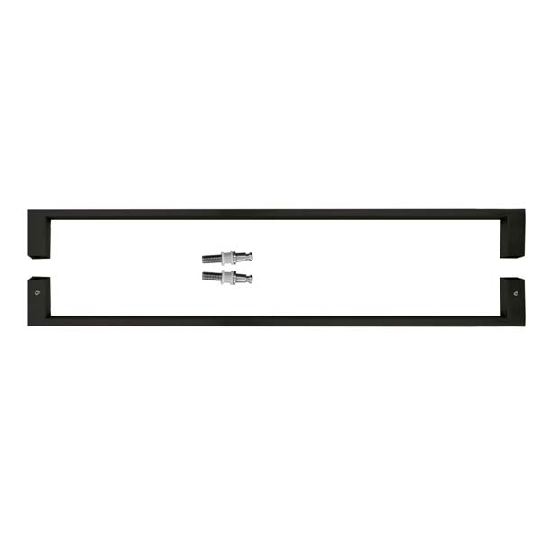 DeurTrekker pro pro voor glazen deur cosmic zwart 500 mm