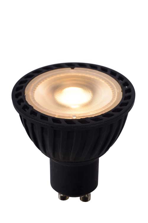 Spot LED - noir - dimmable - Ø5cm - 5W