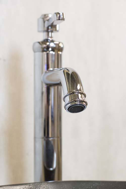 Wastafelkraan Vintage chroom verhoogd