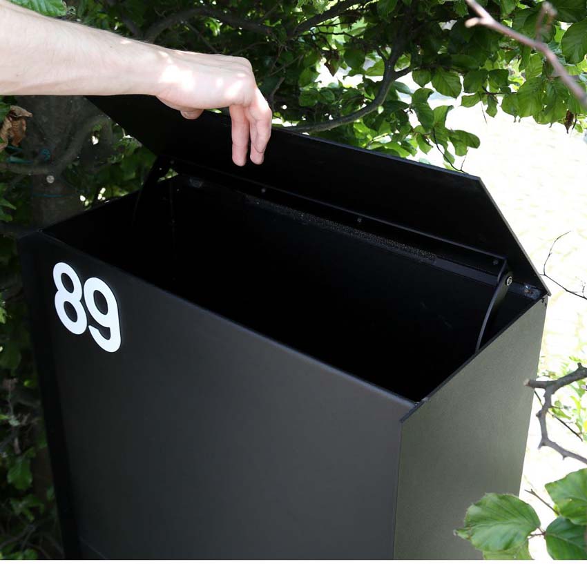 Boîte à colis eSafe Dropbox Medium Back anthracite