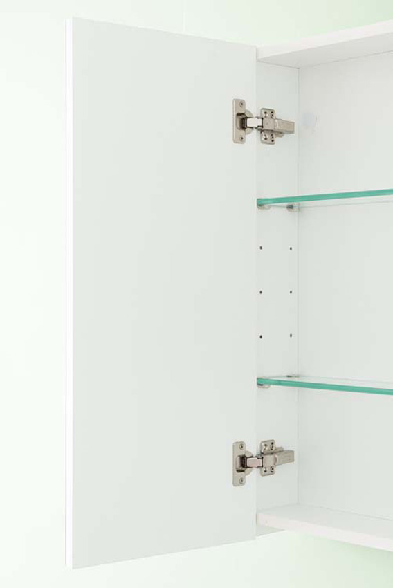 Spiegelkast Brava rechthoek wit 120x70cm