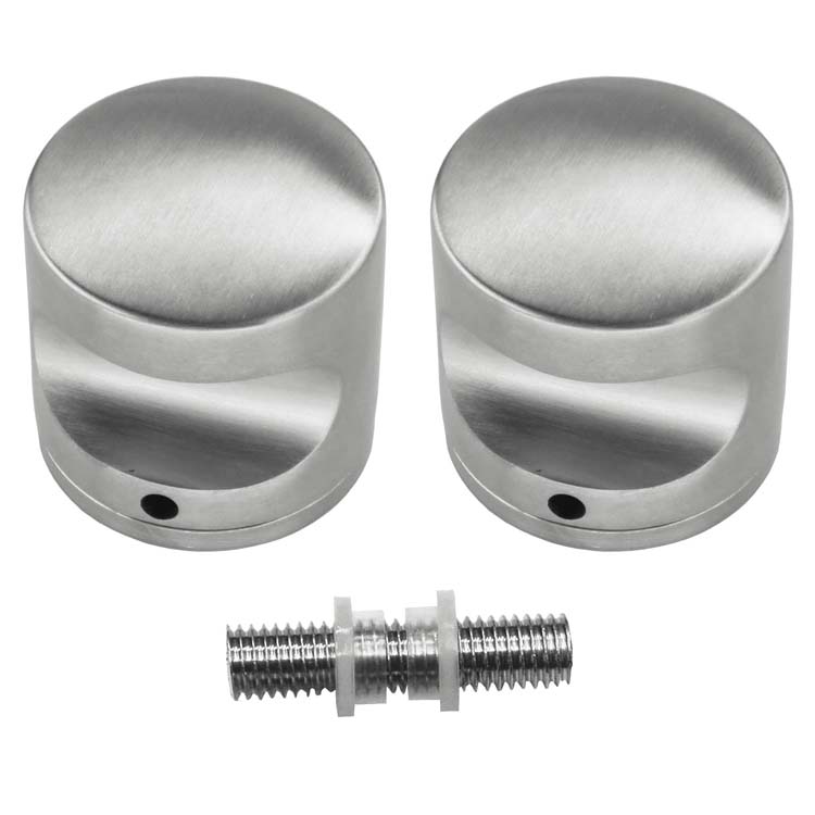 Top pro h 50 massif inox plus paire pour verre