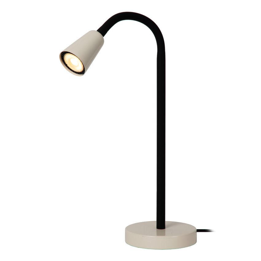 Lucide Essential Jasper - Tafellamp - 1xGU10 (MR16) - Beige