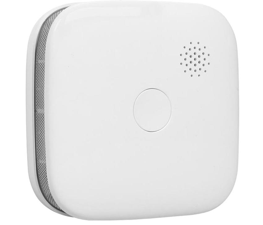 Détecteur de fumée optique Smartwares - Ø10cm - garantie 2 ans - batterie 10 ans - 1 pièce