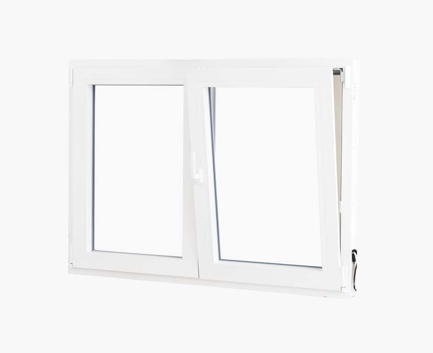 2-VL draaikiepraam pvc Deceuninck Elegant Inf. wit/wit B1500xH1200 mm 2-VL draaikiepraam pvc Deceuninck Elegant Inf. wit/wit B1500xH1200 mm