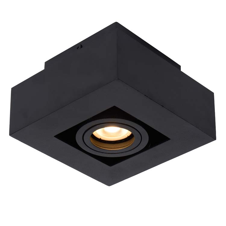 Plafondlamp - zwart - LED dimbaar - GU10 - 5W -2200/3000K