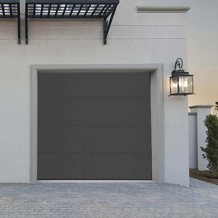 Porte sectionnelle Dora anthracite avec ressort de traction L2375xH2125mm