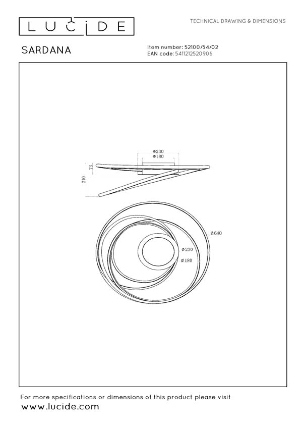 Lucide Kianti - Plafondspot - Ø21cm - 3xGU10 - Taupe