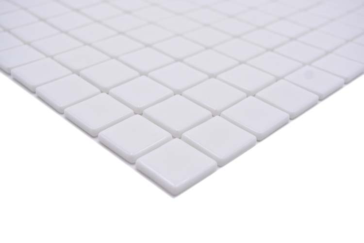 Mozaïek Eco wit glanzend 31,6x31,6cm