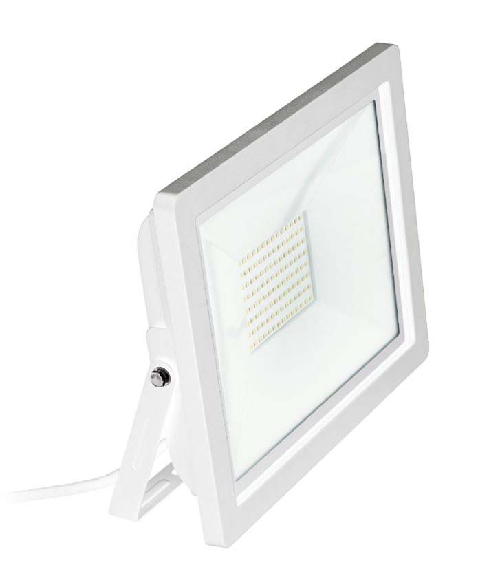 Projecteur - Blanc - 17x4,9x20cm - LED - 1x70W - 3000K - 6800lm - IP65