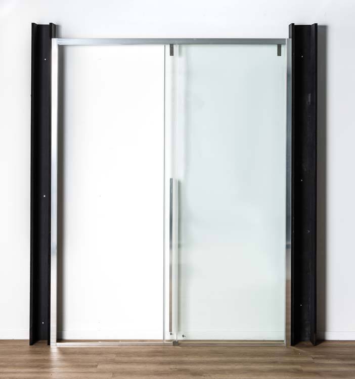 Doucheschuifdeur Ulrich chroom 116-120x200cm