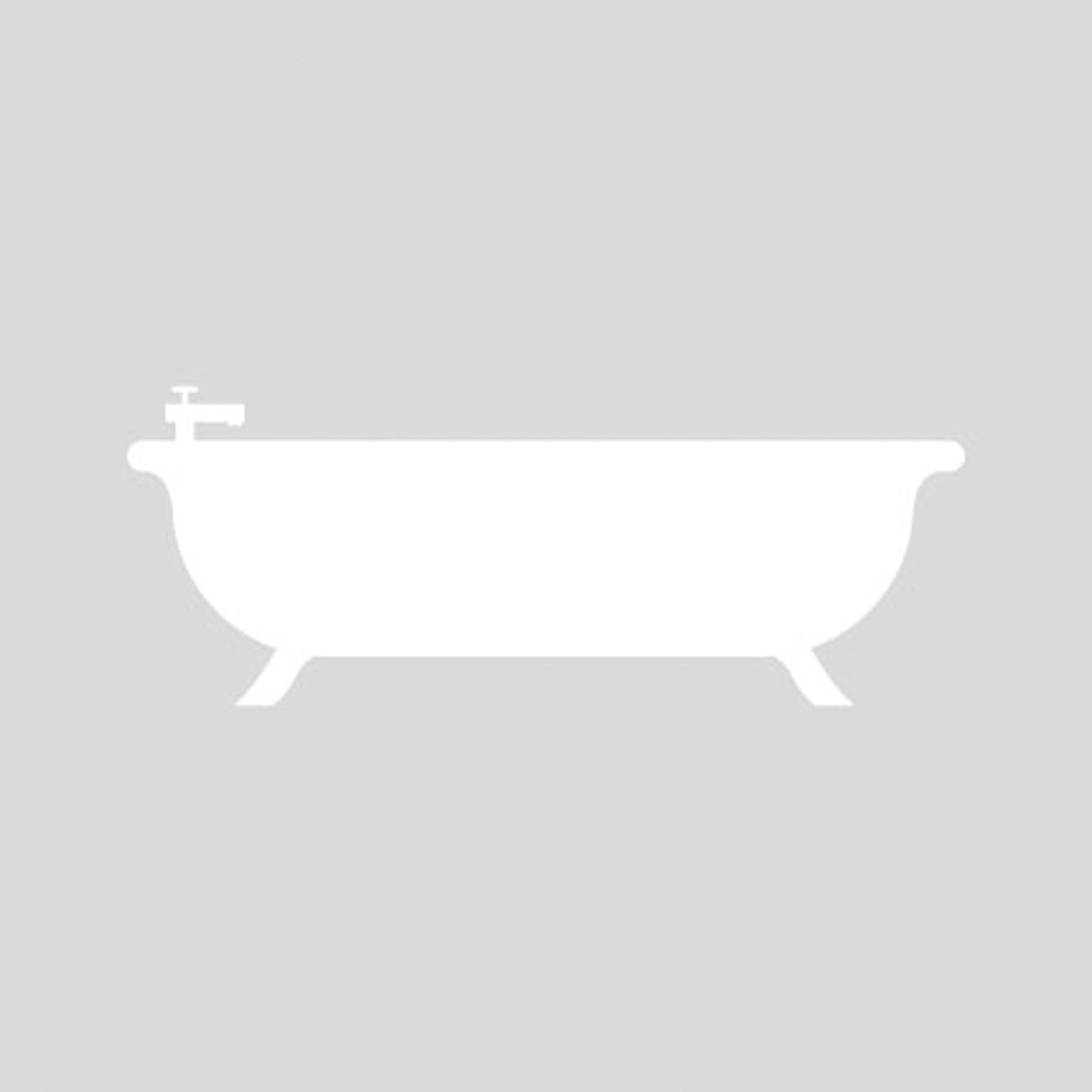 Verre pro carré picto bain 198mm épaisseur 4mm