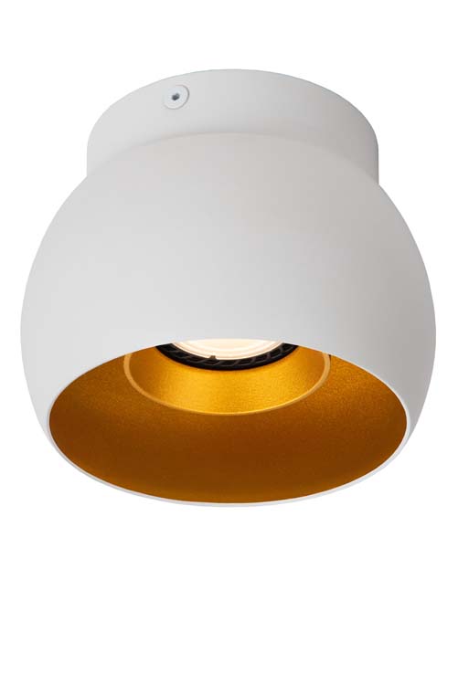 TORBEN - Plafondspot - Ø 12,5 cm - 1xGU10 - Wit