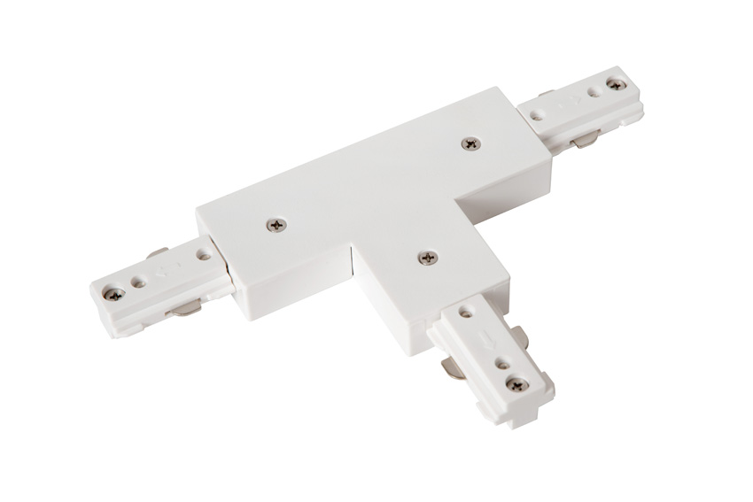 Lucide Track T-koppelstuk A - 1-fase railsysteem/railverlichting - Wit - Uitbreiding