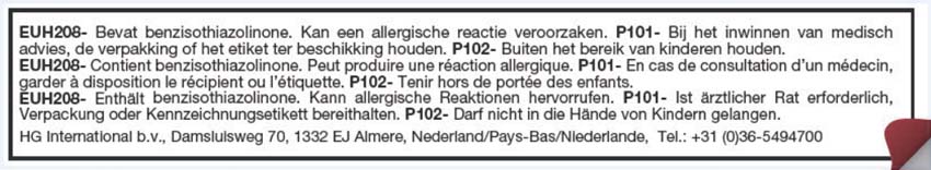 HG dieptereiniger voor leer HG dieptereiniger voor leer