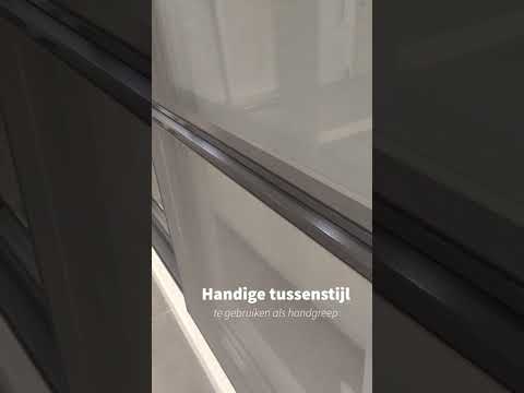 Schuifvliegenraam Stabilotec wit BR 1.200 x H 2.010