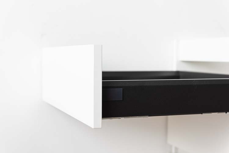 Armoire de cuisine Plenti avec 3 tiroirs blancs 60x78cm