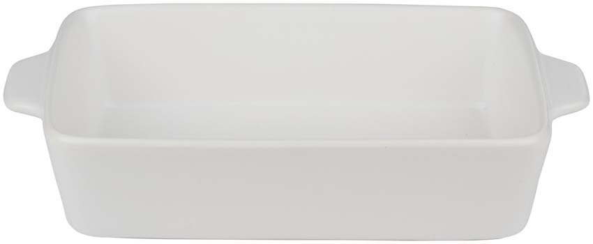 Plat à four blanc 24,5x14x5cm