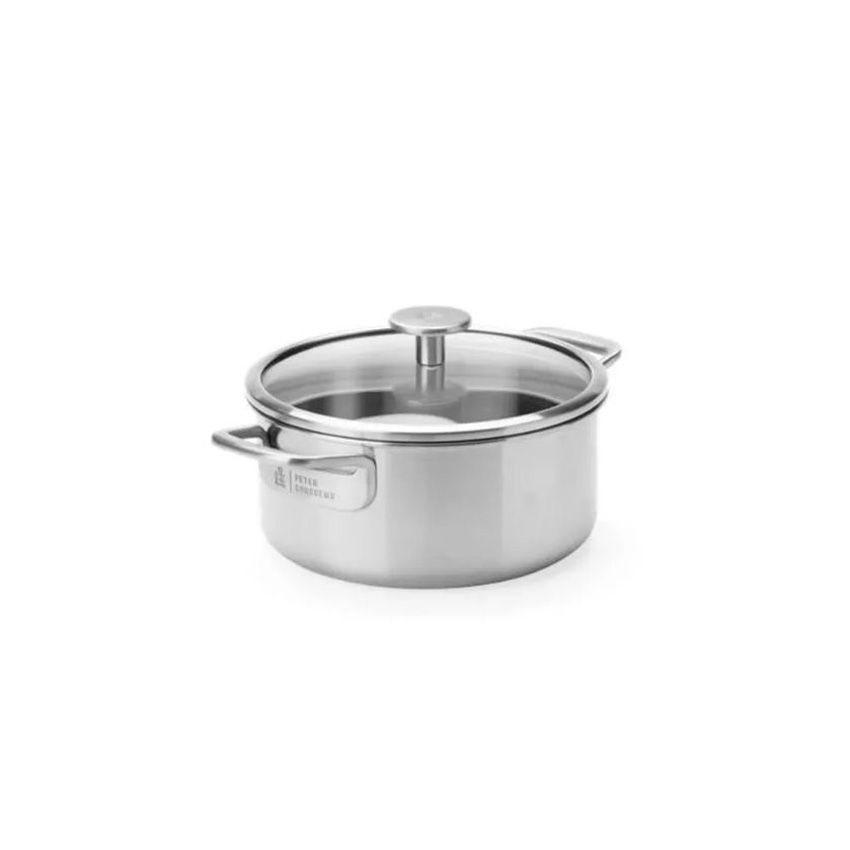 Kookpot BK Peter Goossens Maestro 3-Ply RVS Ø20cm 2,86L met deksel
