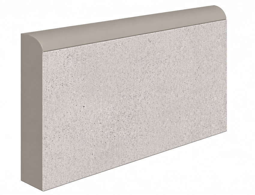 Plint Siro grijs 7x50cm