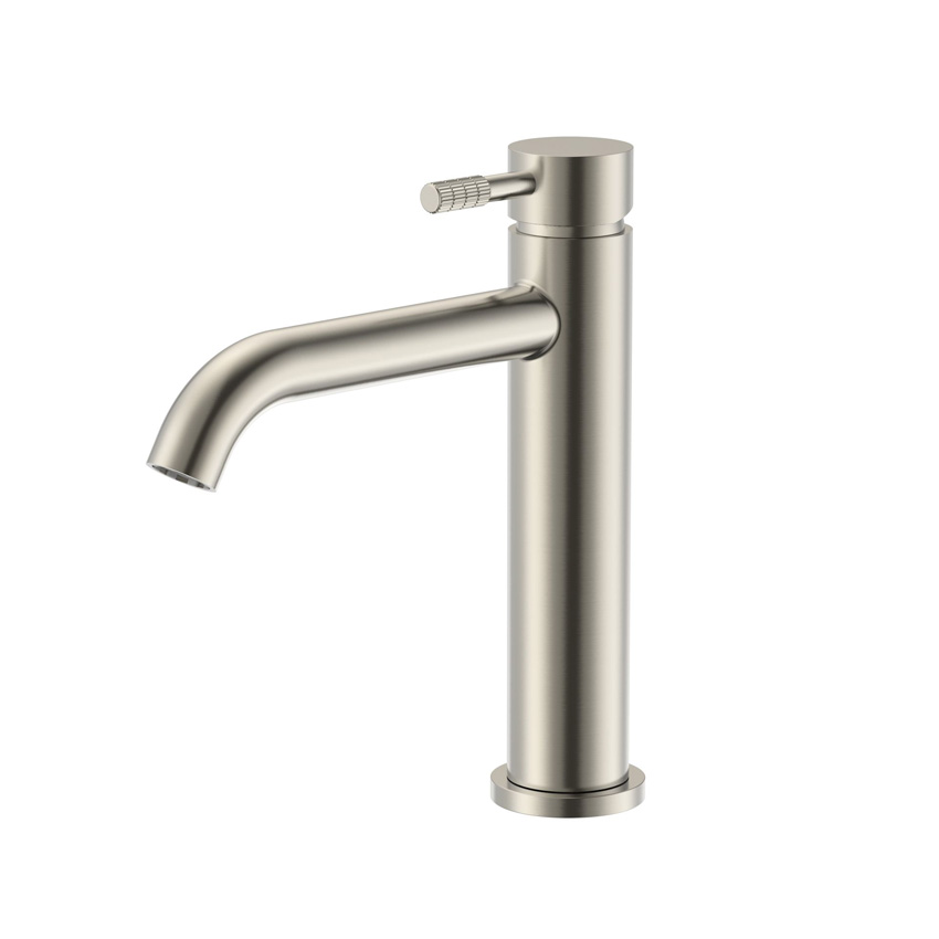 Robinet de lavabo Vera en inox brossé