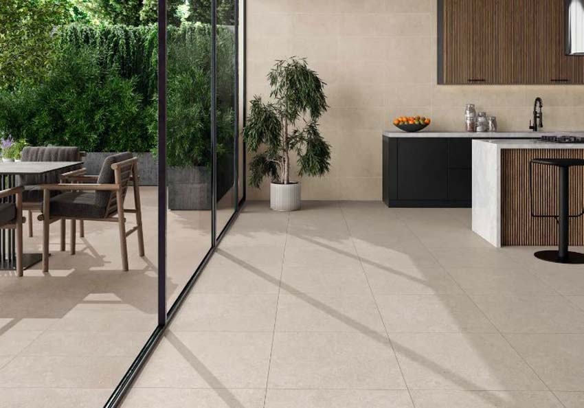 Vloer- en wandtegel Deserto beige 60x60cm
