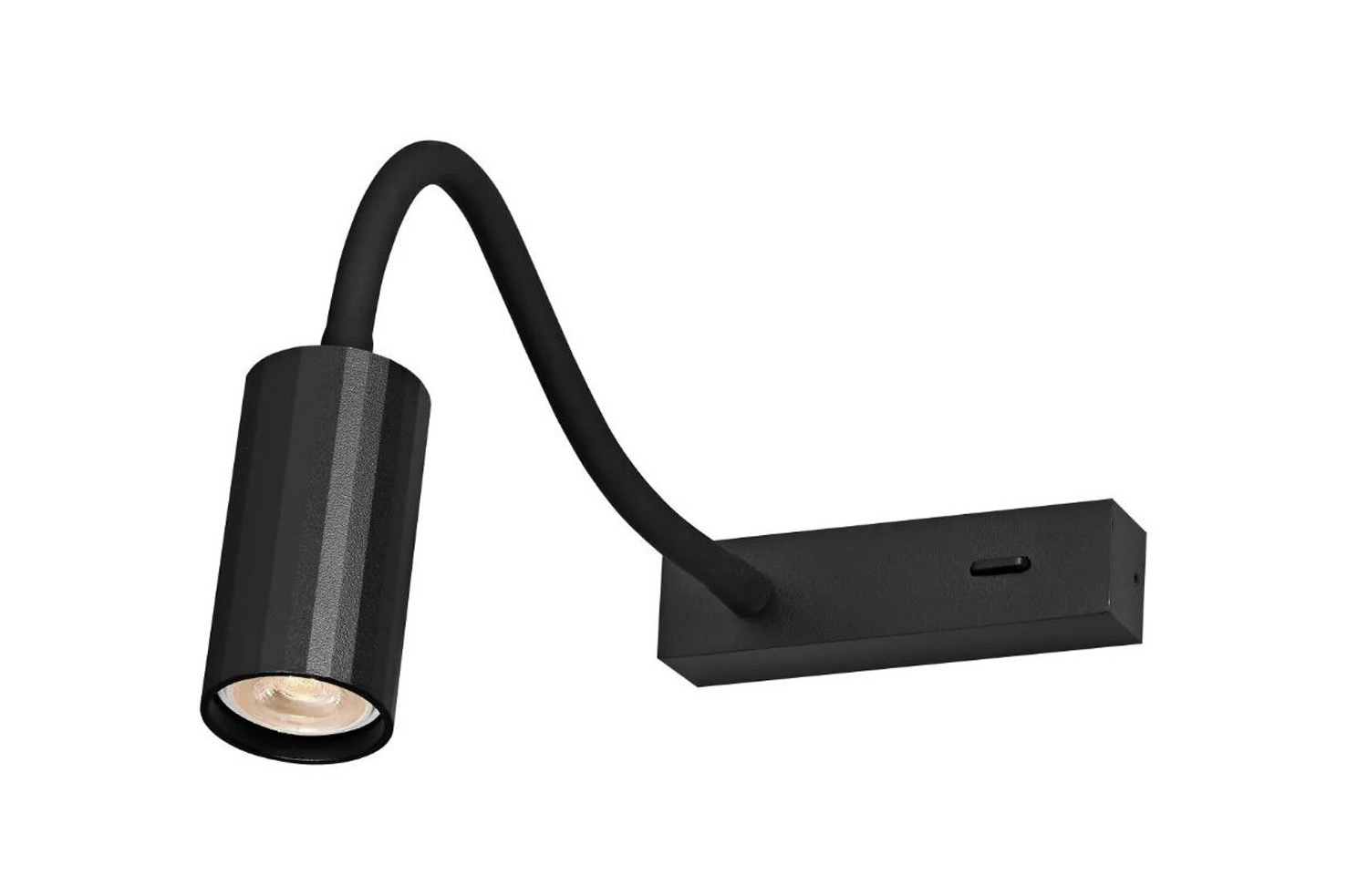 Applique murale - noir - 32cm - dimmable - GU10 MR11 - 1x35W