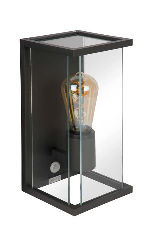 Wandlamp buiten - antraciet - E27 - IP54