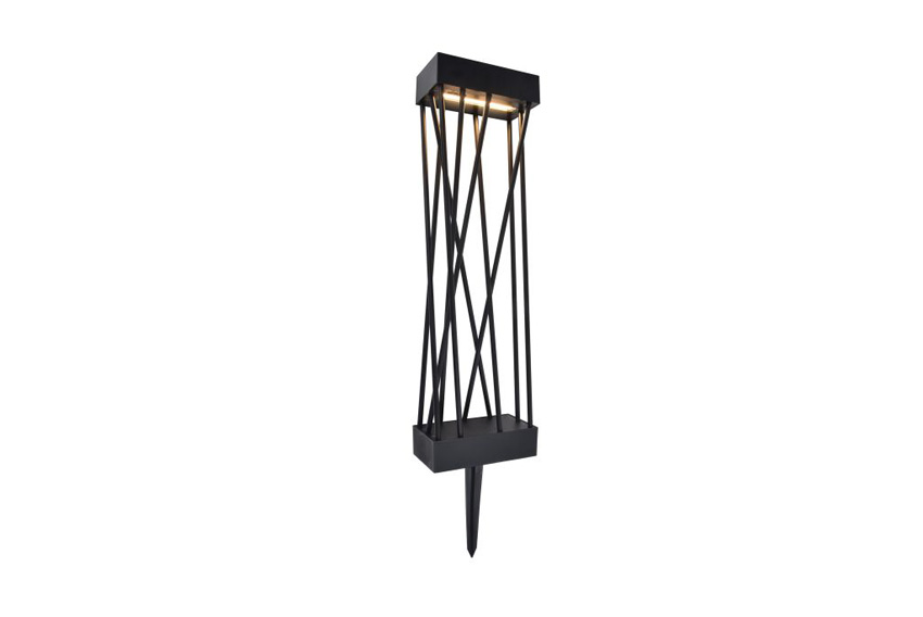 Lanterne - noir - H60cm - LED - 1x10,5W - 3000K - IP54