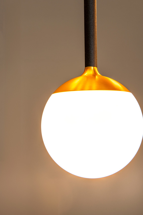 Lucide Premium Calina - Suspension - Ø9,9cm - LED Dimmable - CCT - 1x7W - 2200K/3300K - Avec module LED remplaçable - Noir