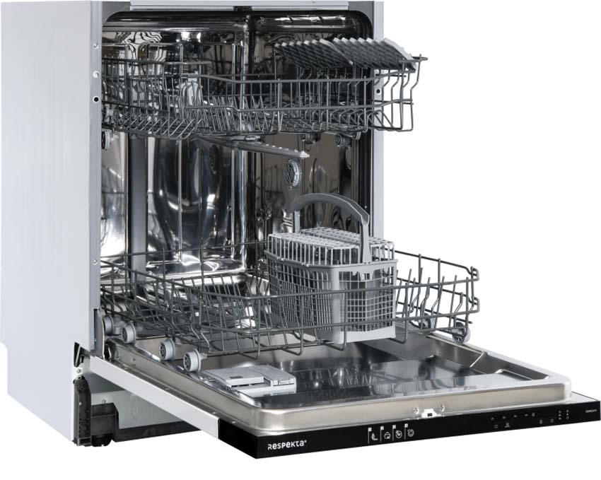Cuisine bloc 320cm - Etna - noir - avec appareils et hotte noir