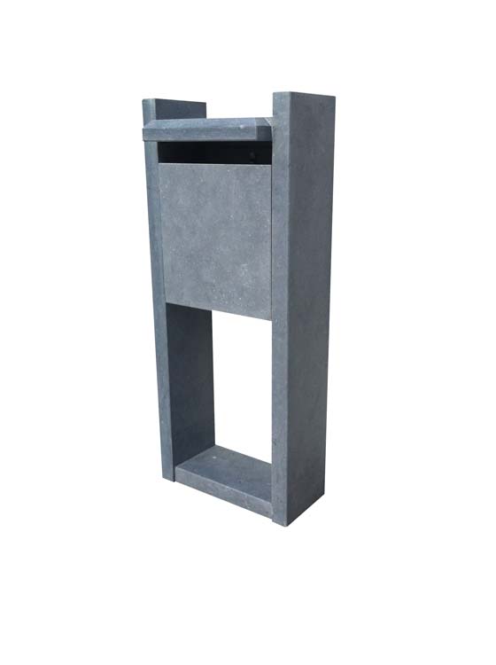 Brievenbus Chatelet blauwsteen