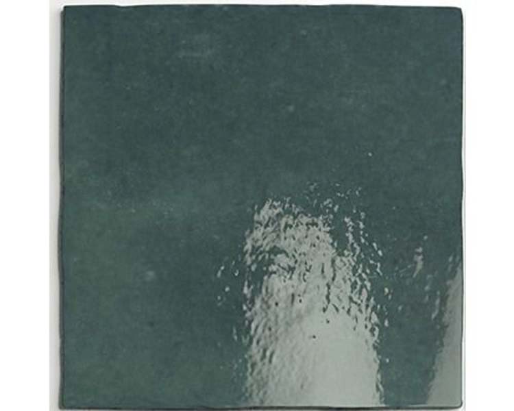 Échantillon carrelage mural Alisa carée vert